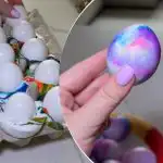 Kā pagatavot marmora Lieldienu olas: dzīvības hack, kas ir iekarojis