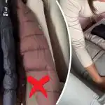 Kopējais vietas ietaupījums skapī: kā pareizi uzglabāt ziemas dūnu jakas Kopējais vietas ietaupījums skapī: kā pareizi uzglabāt ziemas dūnu jakas