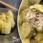 Ļoti garšīgas vakariņas 20 minūtēs: recepte slinkiem pelmeņiem bez modelēšanas Ļoti garšīgas vakariņas 20 minūtēs: recepte slinkiem pelmeņiem bez modelēšanas